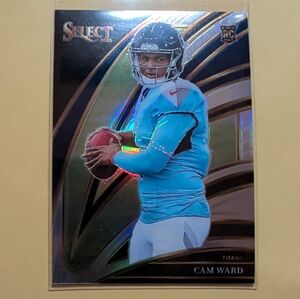 CAM WARD -2025 Panini Select Club Level [#226] SILVER PRIZM